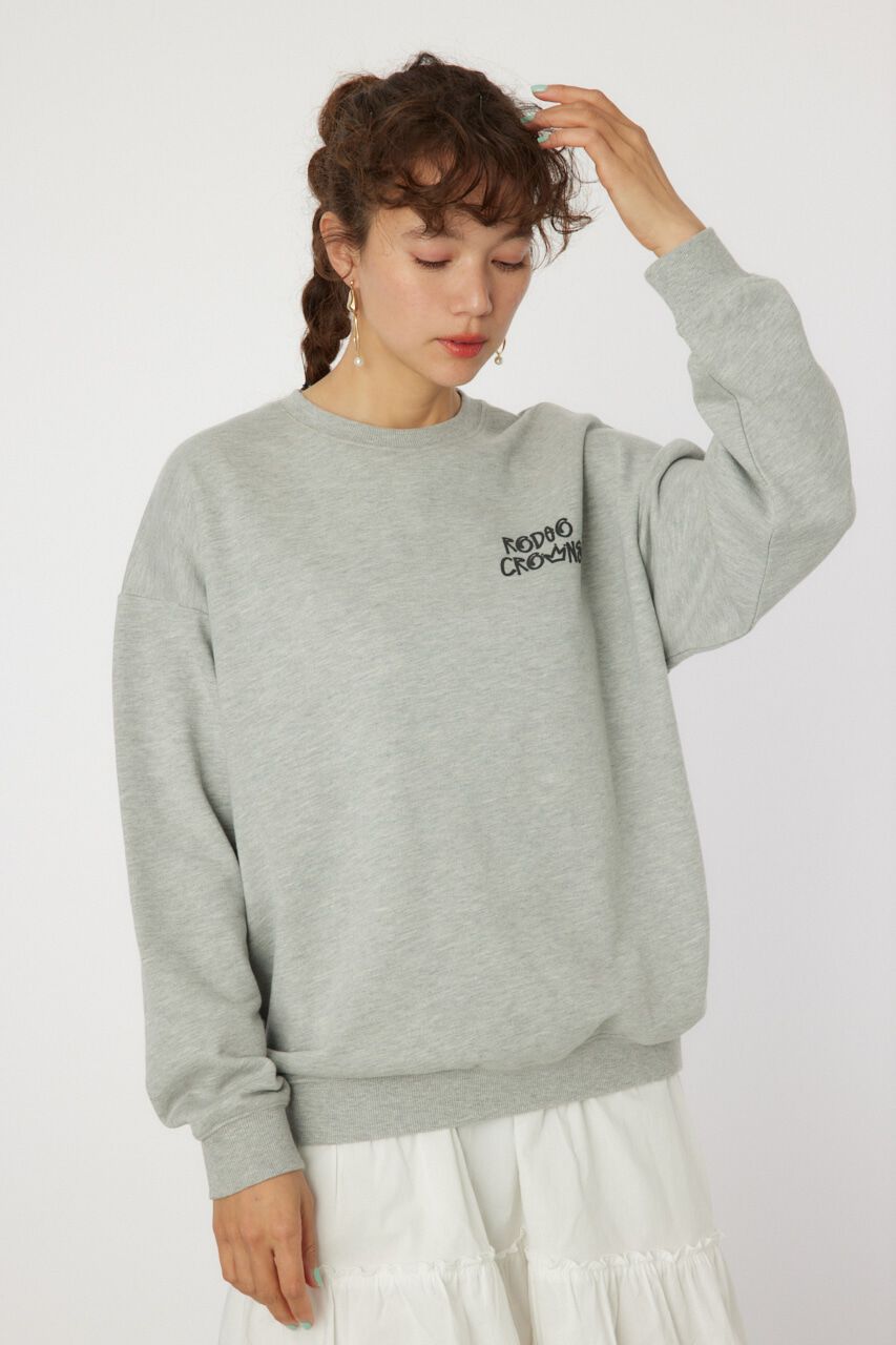 RODEO CROWNS「graffiti flagスウェットトップス」|パーカー|