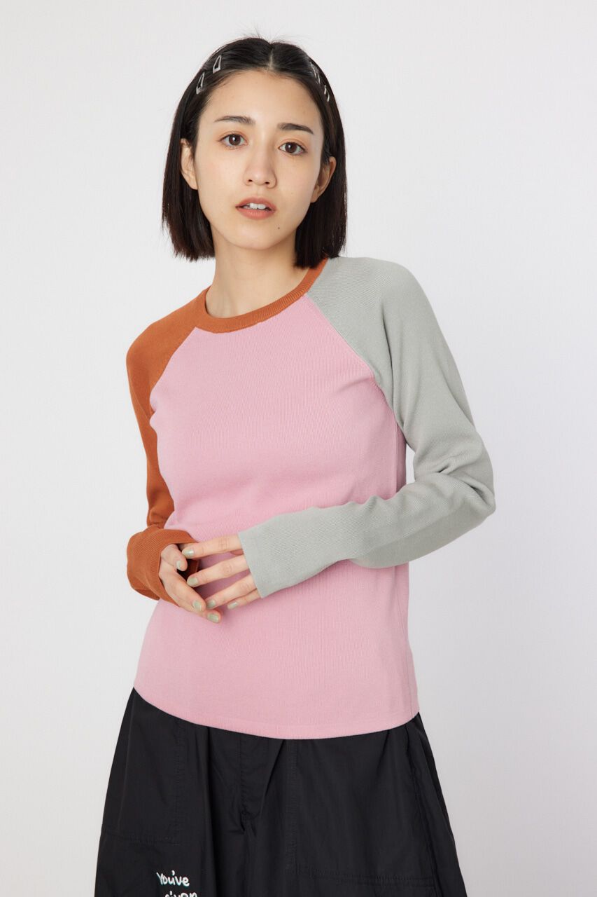 RODEO CROWNS「クレイジーラグランニットトップス」|ニット・セーター|