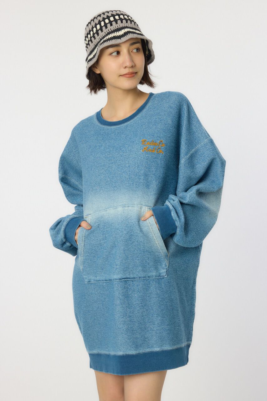 RODEO CROWNS「加工スウェットワンピース」|ワンピース|