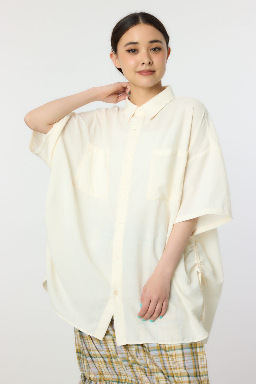 RODEO CROWNS「ハーフスリーブビッグシャツ」|シャツ・ブラウス|