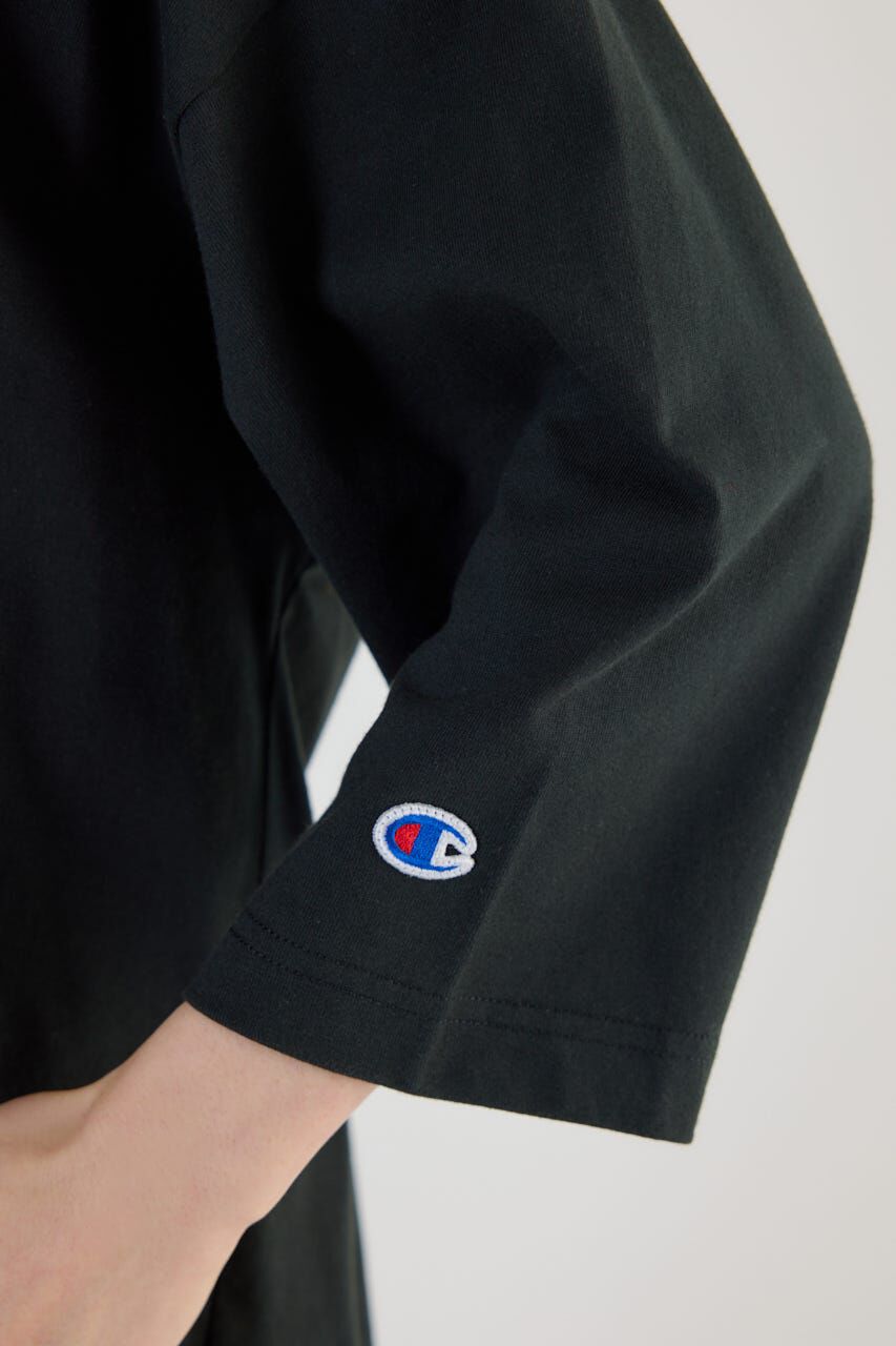 RODEO CROWNS「Champion Vネック7分袖トップス」|パーカー|