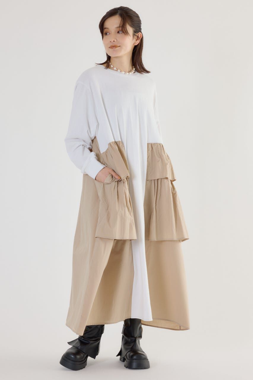 RODEO CROWNS「ドッキングフリルワンピース」|ワンピース|