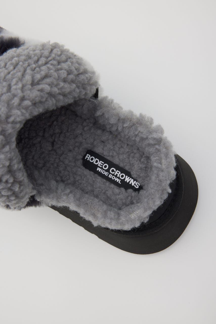 RODEO CROWNS「スリッポンボアシューズ」|スリッポン|