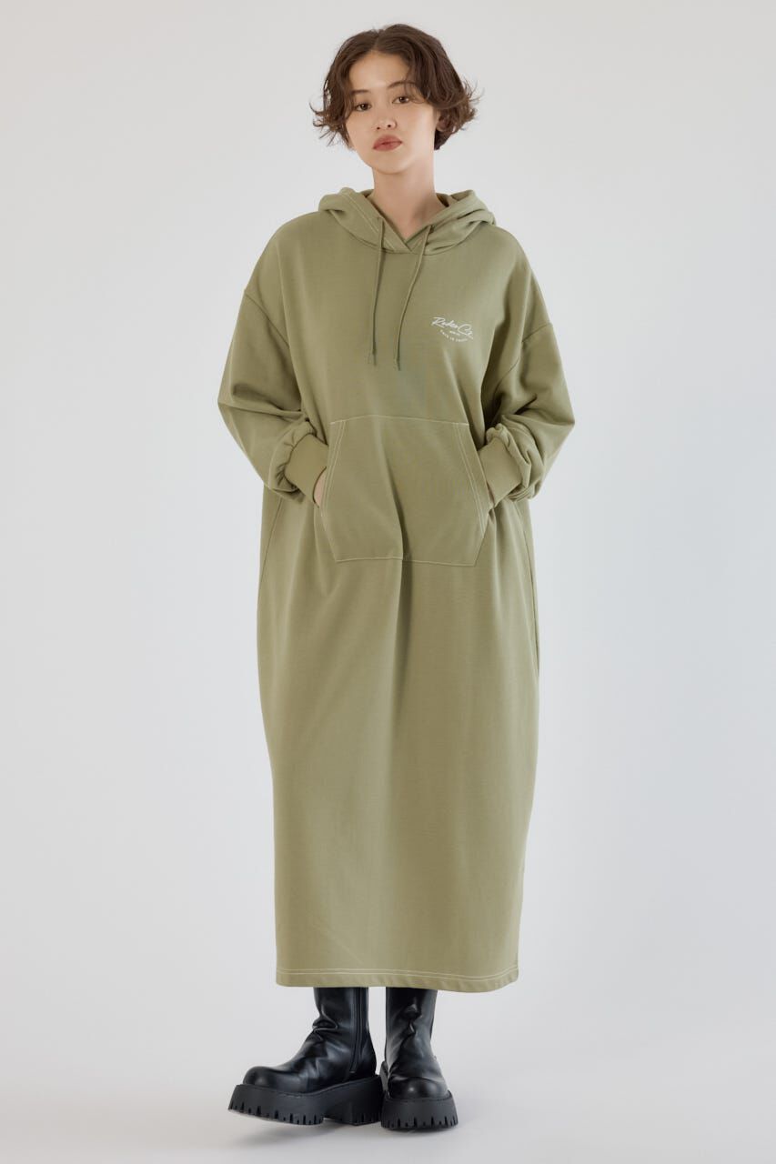 RODEO CROWNS「RCSカラーステッチパーカーワンピース」|ワンピース|