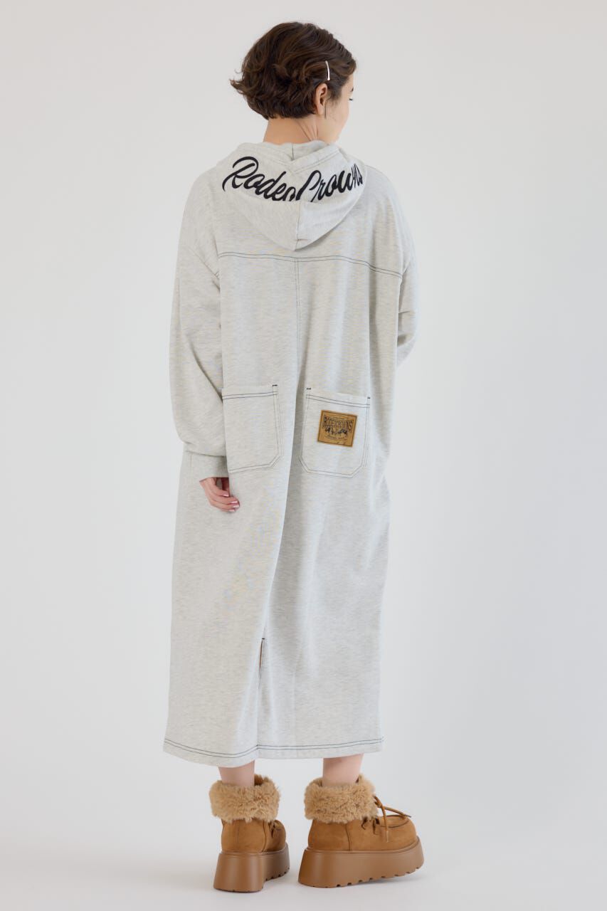 RODEO CROWNS「RCSカラーステッチパーカーワンピース」|ワンピース|