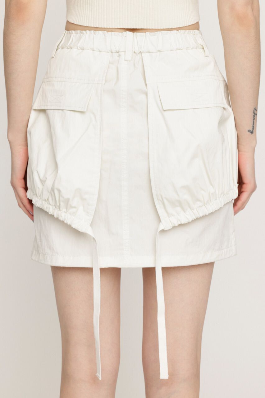 SLY「SHIRRING PK ショートスカート」|スカート|