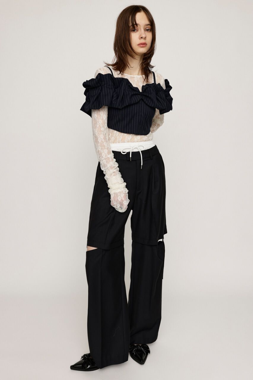 SLY「BALLON SLEEVE CAMI BUSTIER」|キャミソール|