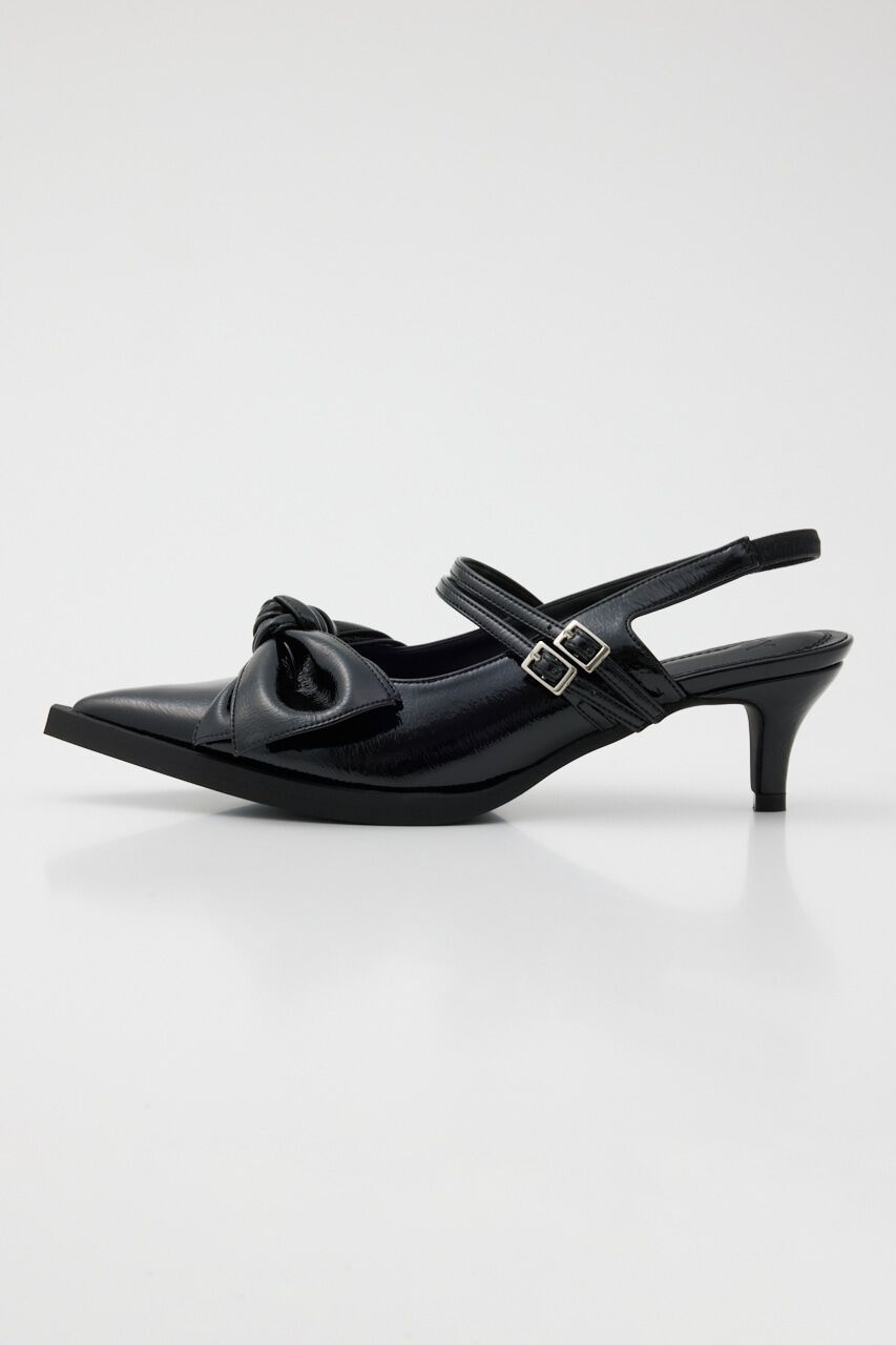 SLY「RIBBON DESIGN POINTED サンダル」|サンダル|