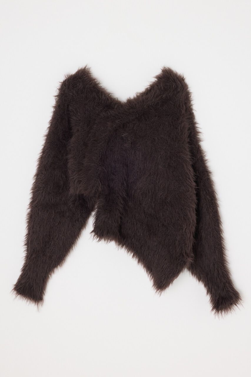 SLY「SLANT NECK MG トップス」|ニット・セーター|