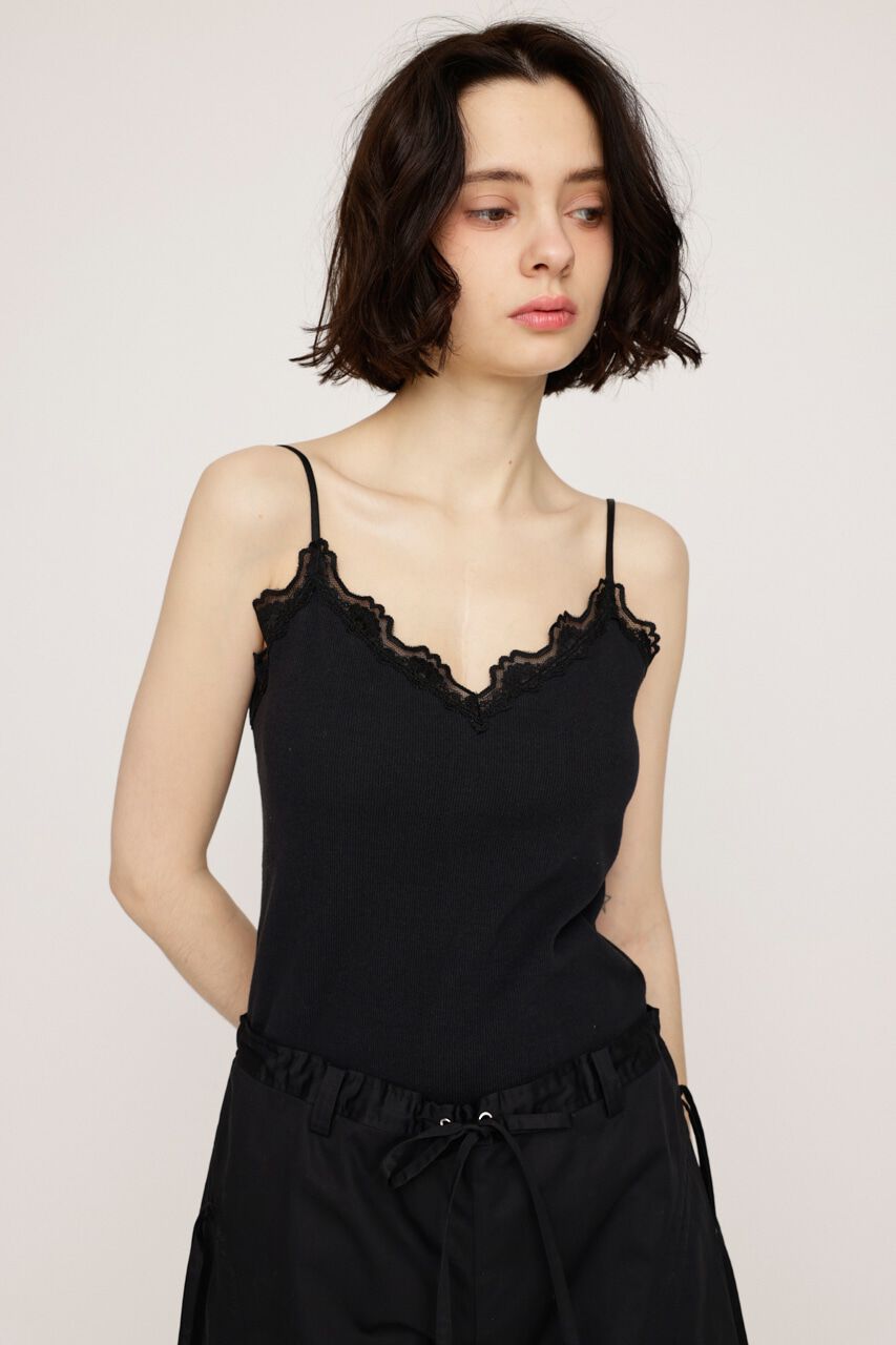 SLY「LACE DOCKING キャミソール」|キャミソール|