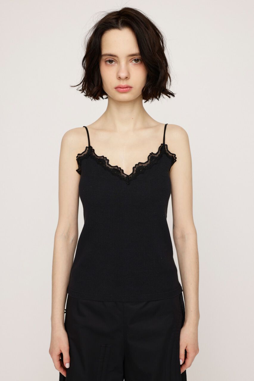 SLY「LACE DOCKING キャミソール」|キャミソール|