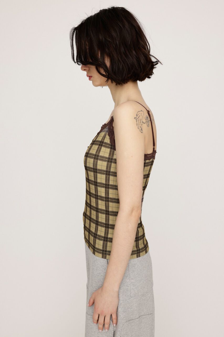 SLY「LACE DOCKING キャミソール」|キャミソール|