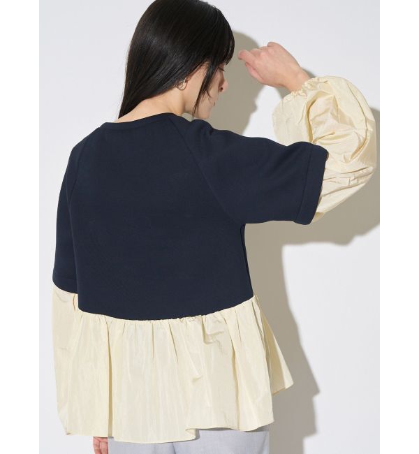 ELENDEEK「TAFFETA PEPLUM CS」|Tシャツ・カットソー|