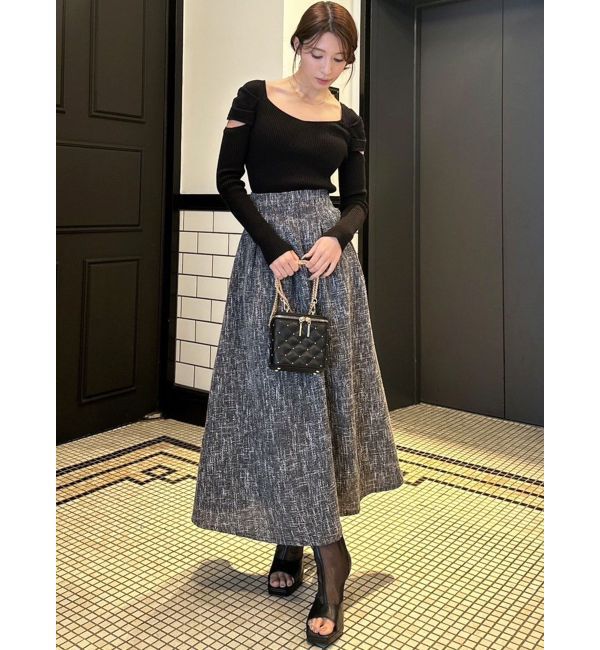 RESEXXY「スリーブオープンニットトップス」|ニット・セーター|