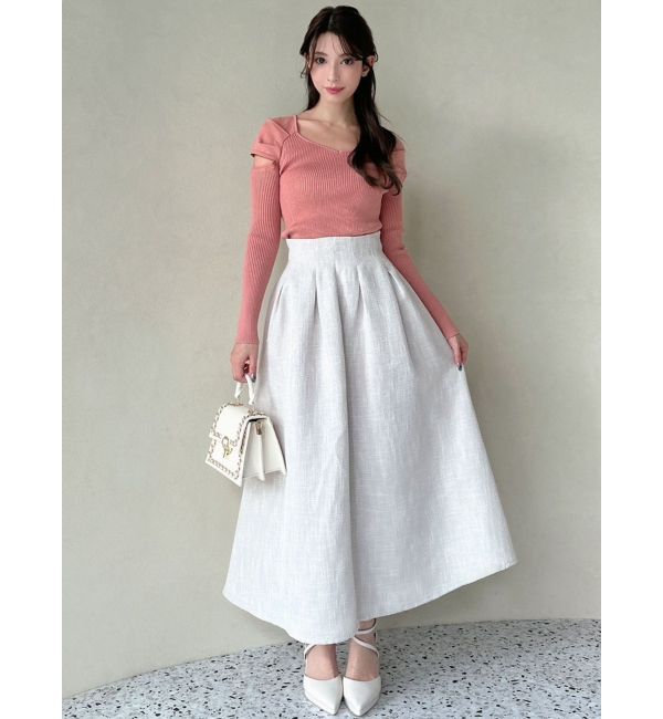 RESEXXY「スリーブオープンニットトップス」|ニット・セーター|