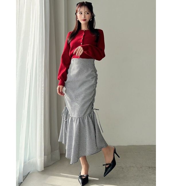 RESEXXY「サイドギャザーマーメイドスカート」|スカート|