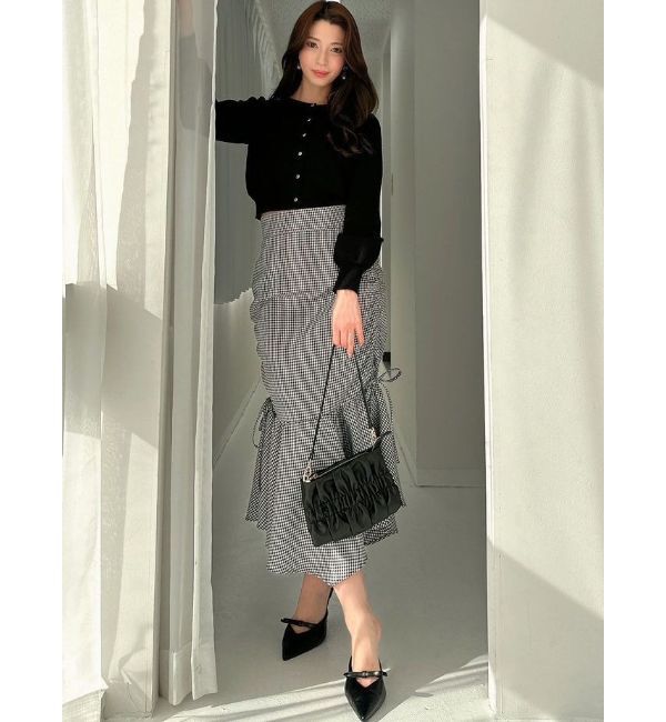 RESEXXY「サイドギャザーマーメイドスカート」|スカート|