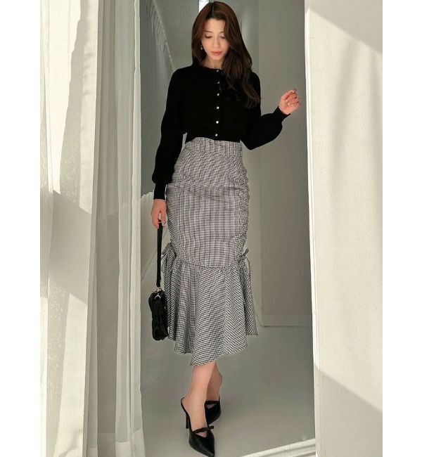 RESEXXY「サイドギャザーマーメイドスカート」|スカート|