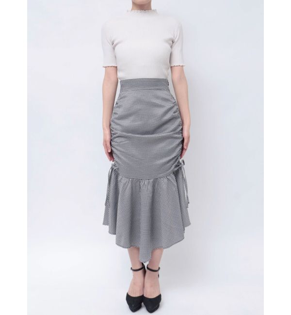 RESEXXY「サイドギャザーマーメイドスカート」|スカート|