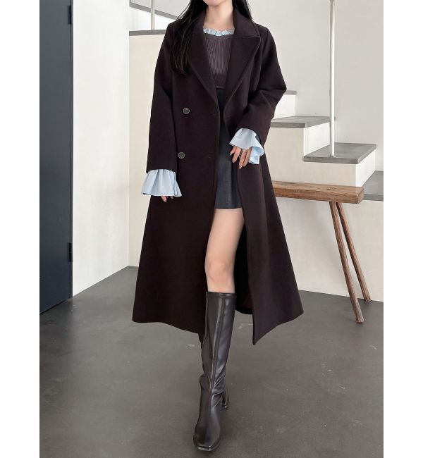 MERCURYDUO「ウールチェスターコート」|チェスターコート|