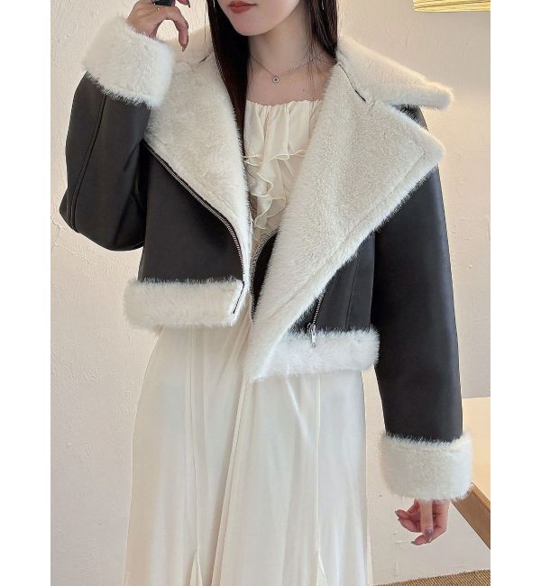 MERCURYDUO「チュールラッフルヘムワンピース」|ワンピース|