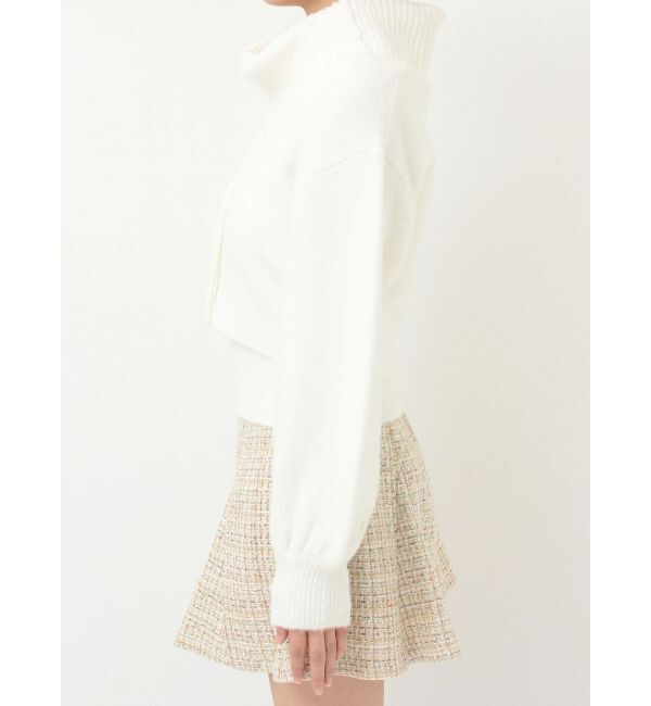 MERCURYDUO「オフタートルアンサンブル」|ニット・セーター|