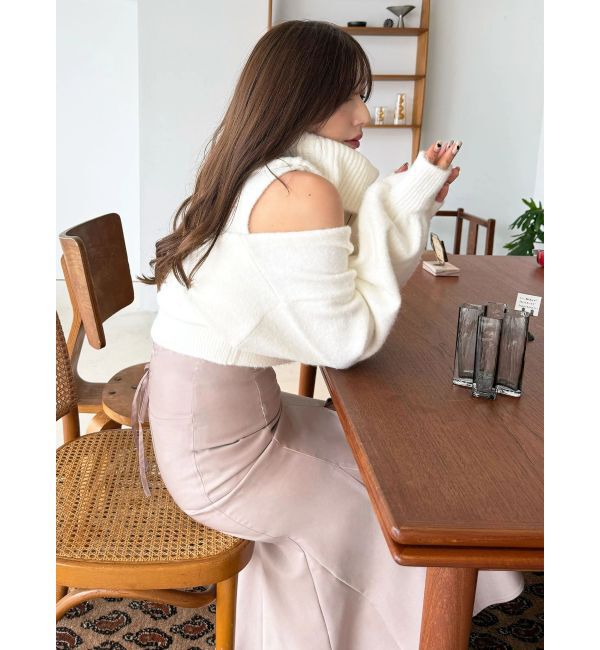 MERCURYDUO「オフタートルアンサンブル」|ニット・セーター|