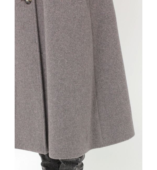 MURUA「スタンドネックダブルカラーコート」|ステンカラーコート|