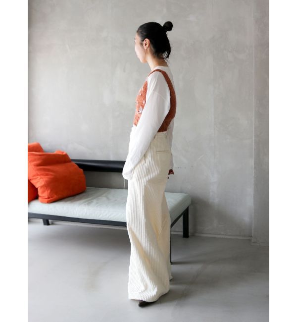 Ungrid「コーデュロイワイドパンツ」|その他|