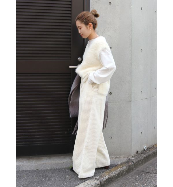 Ungrid「コーデュロイワイドパンツ」|その他|
