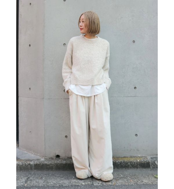 Ungrid「ピーチ起毛ラフパンツ」|その他|