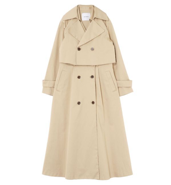 LAGUNAMOON「マルチWAYダブルカラートレンチコート」|トレンチコート|