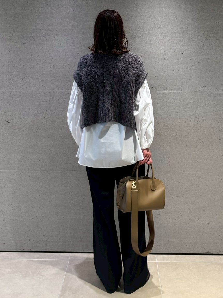 Mila Owen「巾着付きボストンショルダーバッグ」|ショルダー・メッセンジャー|