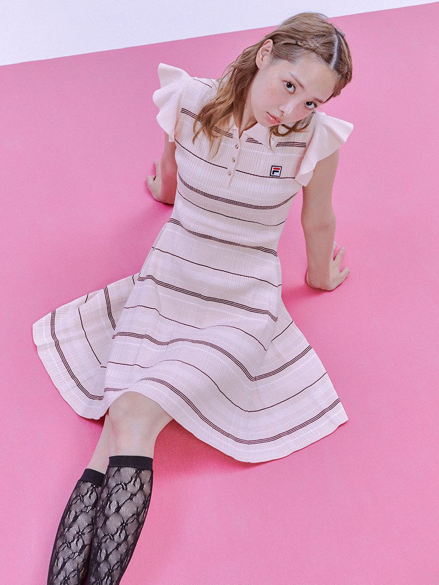FURFUR「【FILAコラボ】ニットワンピース」|ワンピース|