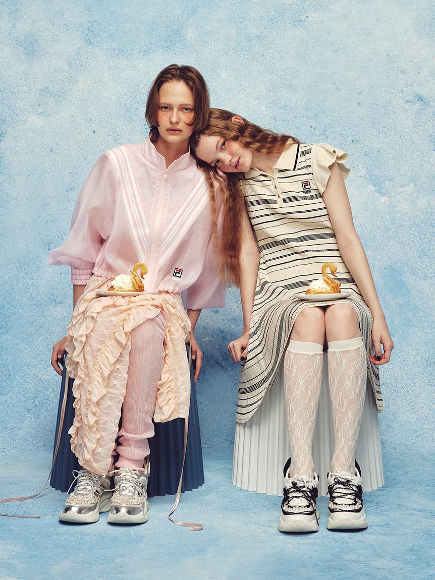 FURFUR「【FILAコラボ】ニットワンピース」|ワンピース|