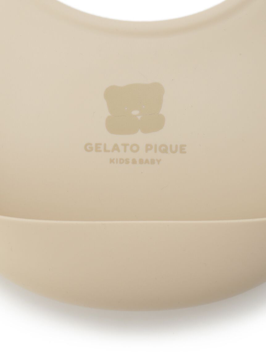 gelato pique kids&baby「【BABY】シリコンお食事スタイ」|スタイ|