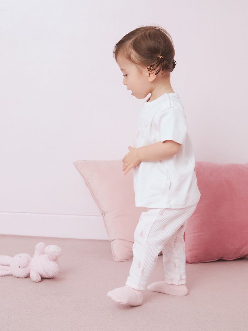 GELATO PIQUE KIDS & BABY「【BABY】ぬいぐるみワンポイントTシャツ」|その他ベビーウェア|