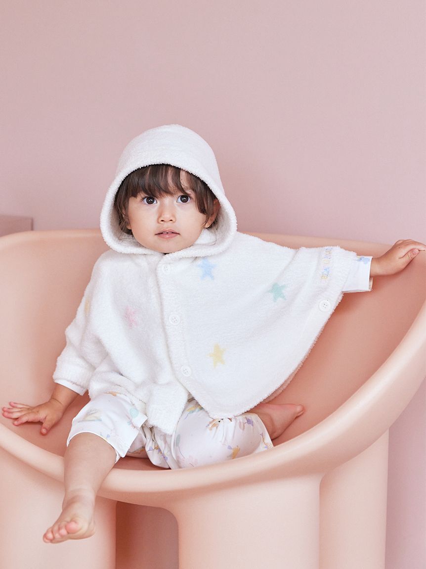 GELATO PIQUE KIDS & BABY「【BABY】エアリーモコカラフルスターポンチョ」|その他ベビーウェア|