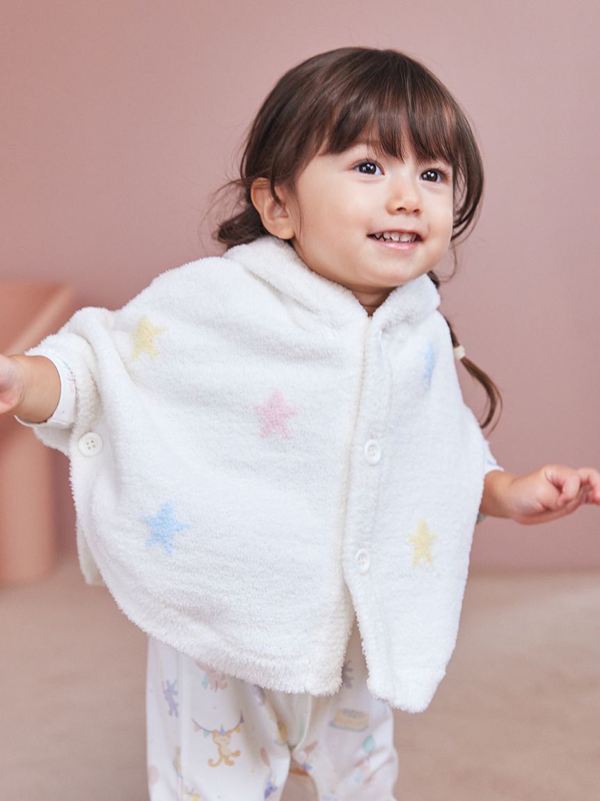 GELATO PIQUE KIDS & BABY「【BABY】エアリーモコカラフルスターポンチョ」|その他ベビーウェア|