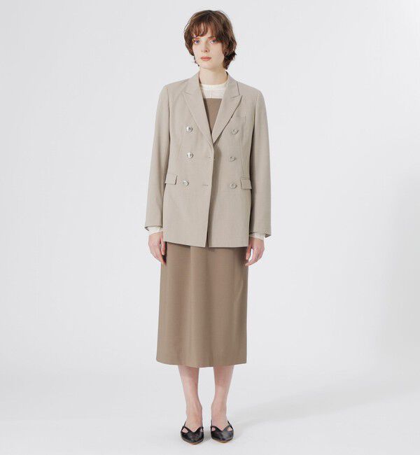  「ダブルブレストブレザー」|テーラードジャケット|