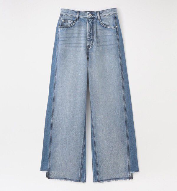  「リコンストラクトバギーデニム」|デニム|サックスブルー
