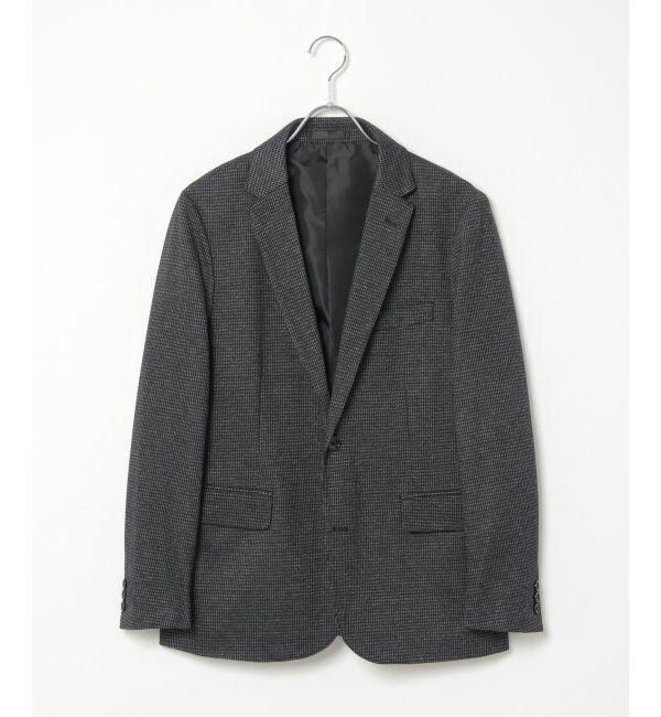 IKKA LOUNGE「ウールミックスジャージージャケット」|テーラードジャケット|