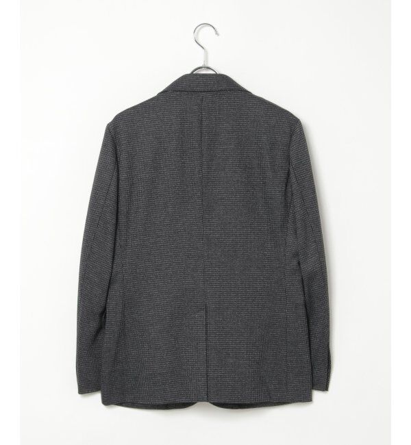 IKKA LOUNGE「ウールミックスジャージージャケット」|テーラードジャケット|