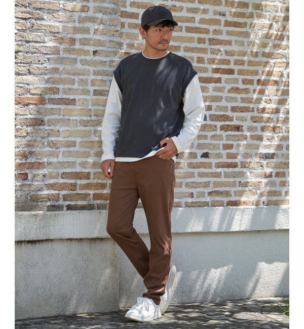 ikka「【雑誌MonoMax4月号掲載】GOKU楽パンツ EASY STRETCH 5ポケット」|その他|