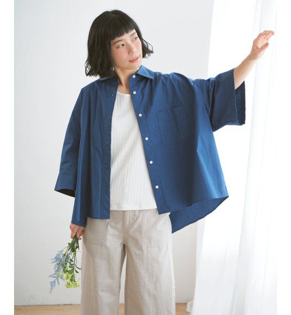 Lbc with Life「コットンUSA針抜きタンクトップ」|キャミソール|