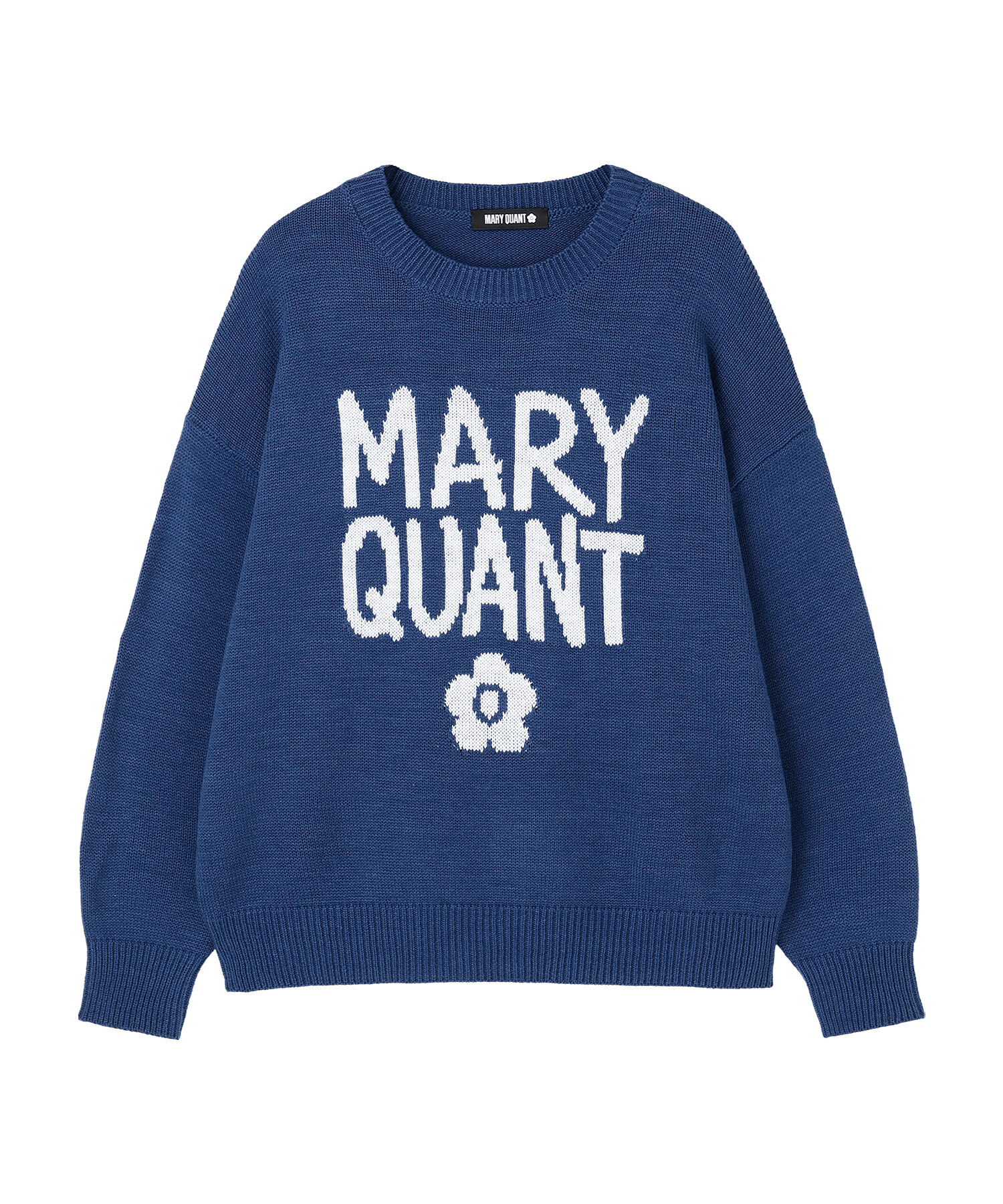 MARY QUANT「ペイントロゴニット プルオーバー」|スウェット・ジャージ|