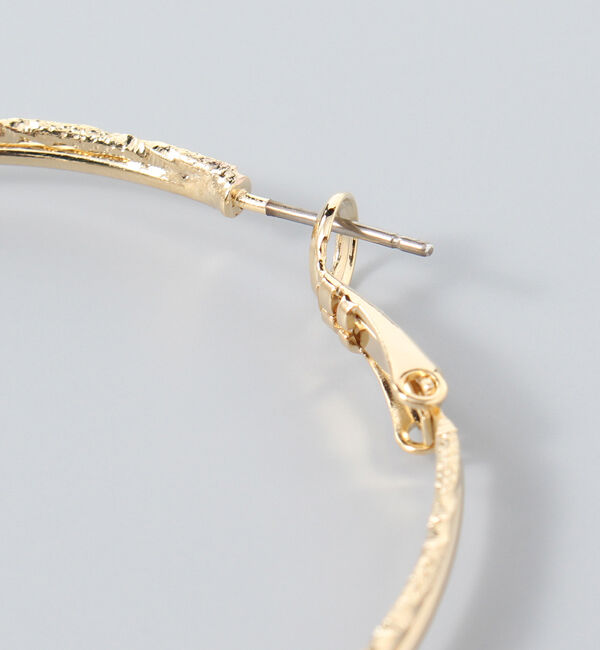 Phoebe「ダブルラインフープピアス」|ピアス|