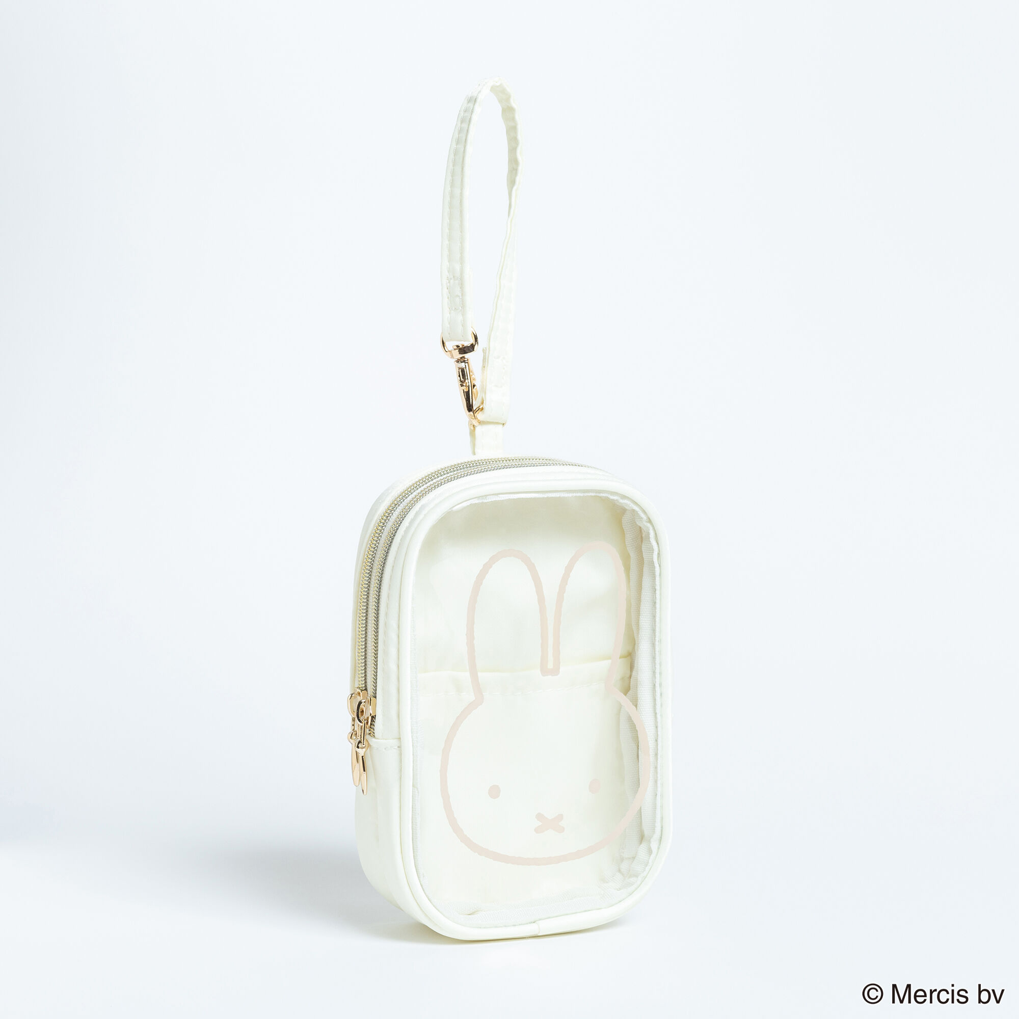  「MIFFY CLEARストラップ付きスクエアポーチ」|ポーチ|IVO