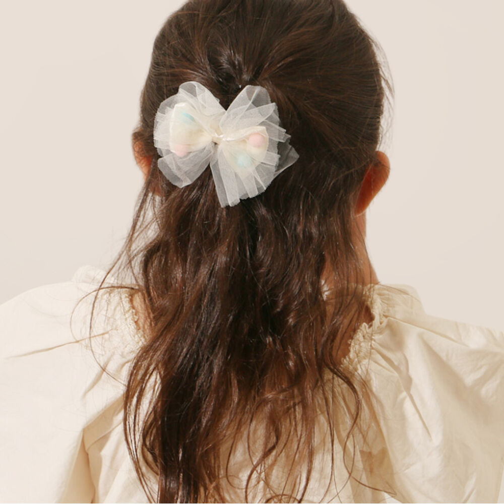 BACKYARD FAMILY「RORA ヘアクリップ 通販 ローラ ダニエラ ヘアークリップ ヘアアクセサリー 髪飾り キッズ」|その他|ホワイト1