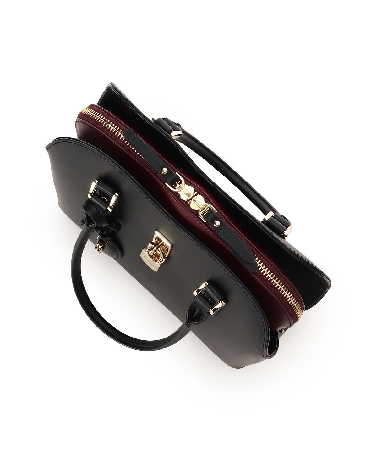 Samantha Thavasa「ハートモチーフレザーハンドバッグ 大サイズ」|ハンドバッグ|